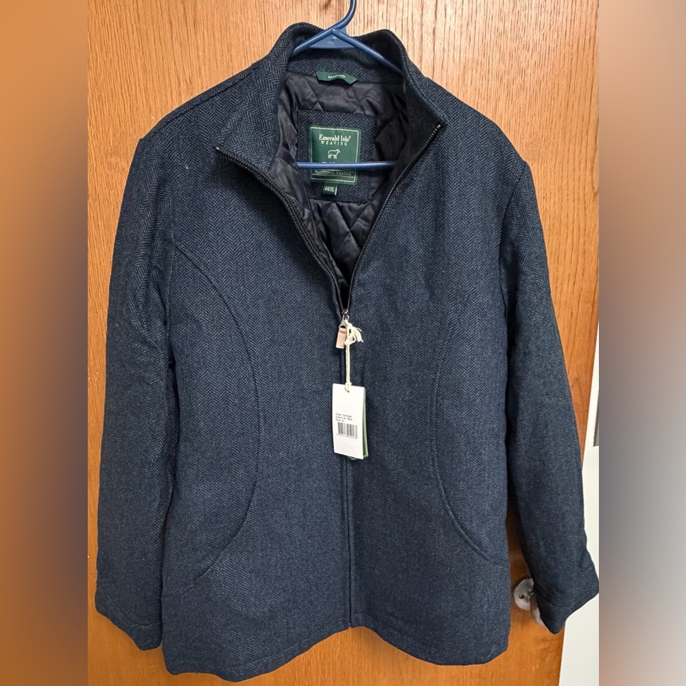 Men's Blue Jacket - Picture 2 of 9